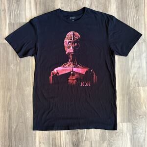 Joji Nectar Album T-Shirt Size L Shattered Robot Pink Graphic Print Tee Black